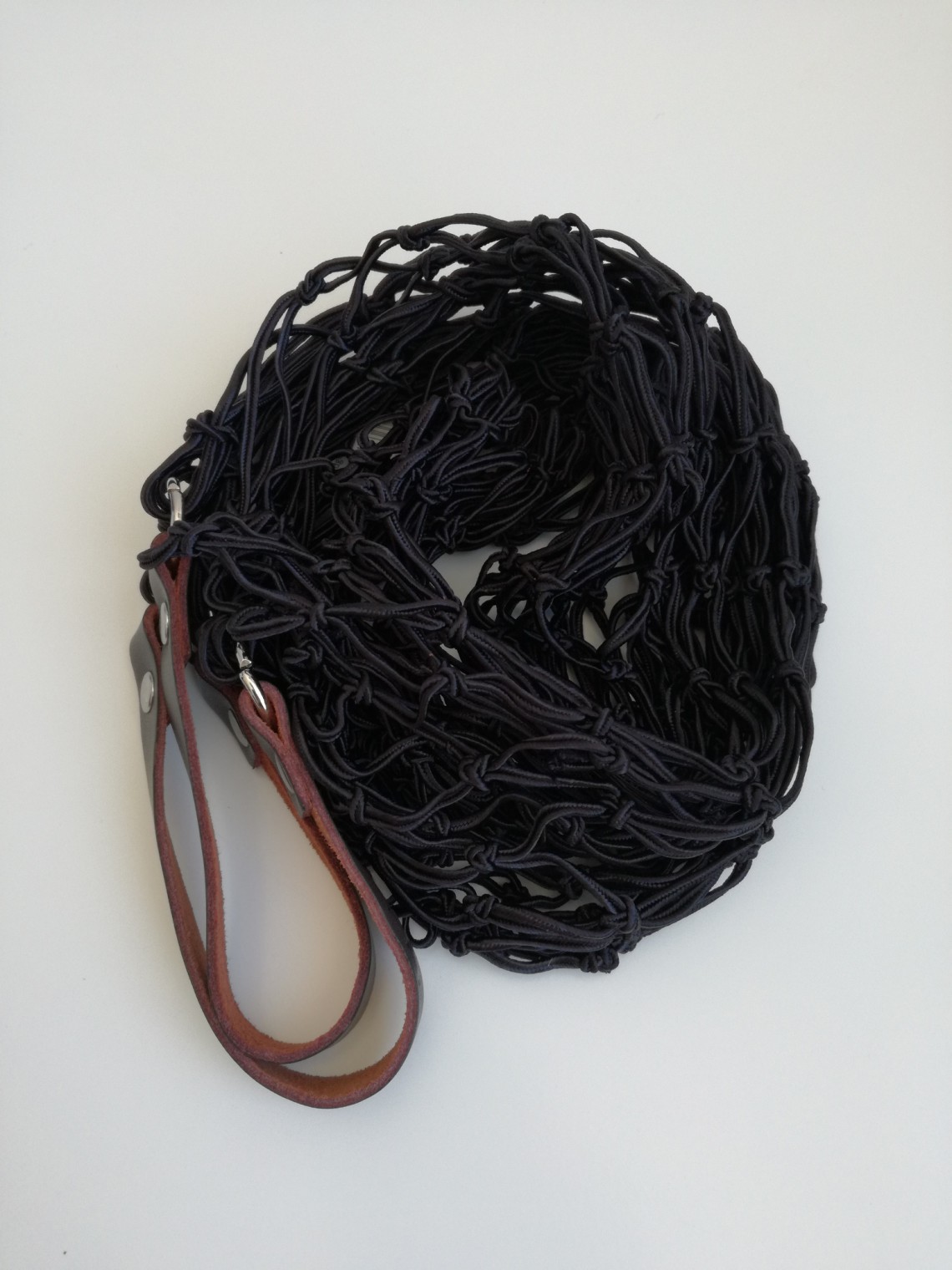 Tinklinis krepšys tamsiai juodos spalvos - 2010454 schwarz. Kaina 12,90 €.