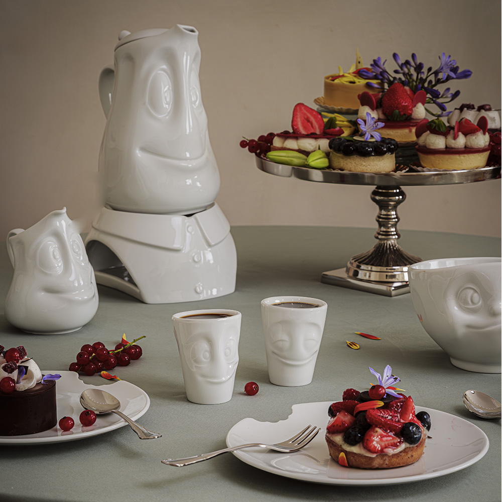 PRABANGUS TASSEN PORCELIANO ŠILDYTUVAS